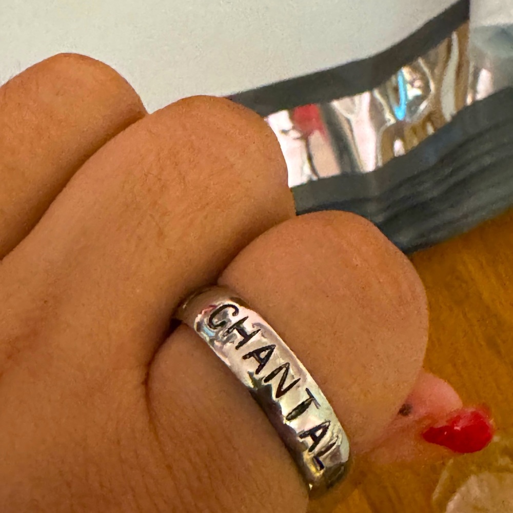Personalized rings with names